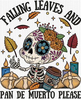 Falling Leaves and Pan De Muerto Please