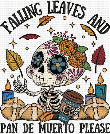Falling Leaves and Pan De Muerto Please