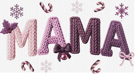 Faux Yarn Mama Pink