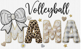 Faux Yarn Volleyball Mama