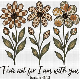 Fear not for I am with you