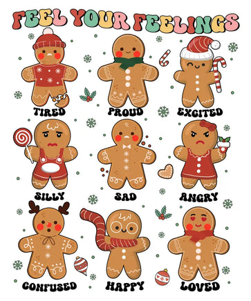 Feel Your Feelings Gingerbreads