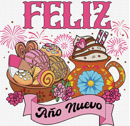 Feliz Año Nuevo Pan Dulce