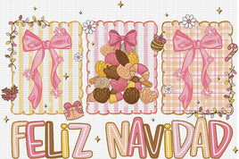 Feliz Navidad Bows
