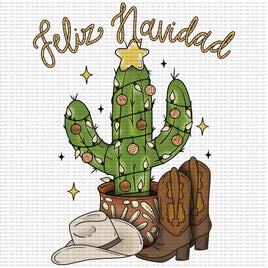 Feliz Navidad Cactus