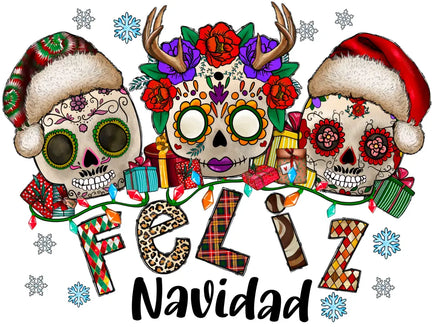 Feliz Navidad Sugarskull
