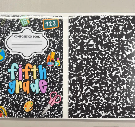 Fifth Grade Notebook Cover