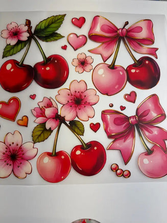 Floral cherries DD