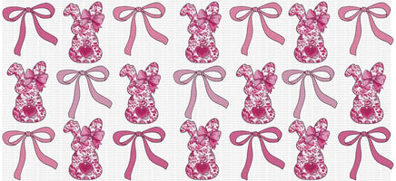 Floral Pink Bunny UV WRAP