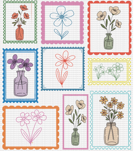 Flower Stamps