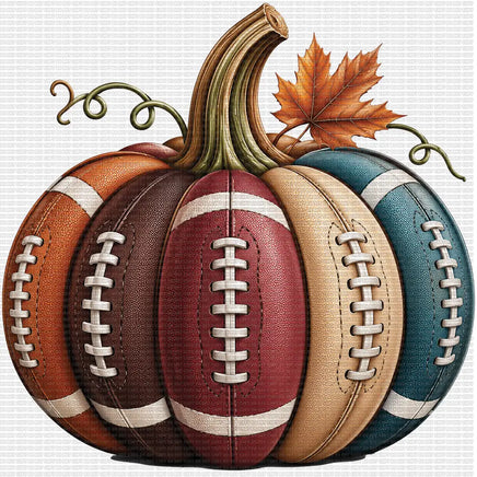 Football pumpkin