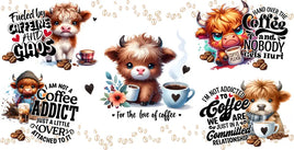 For The Love Of Coffee Cow UV Wrap