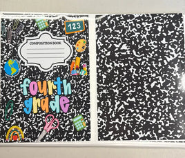 Fourth Grade Notebook Cover