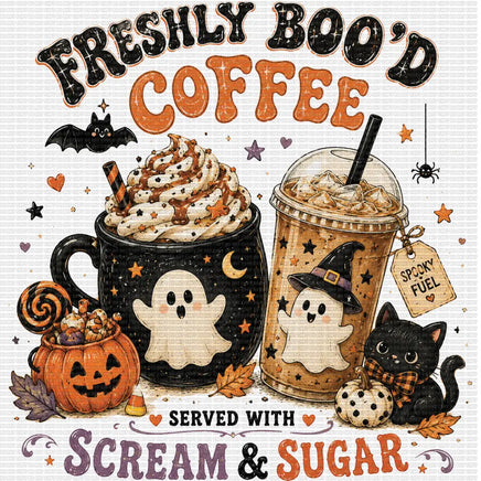 Freshly boo’d coffee
