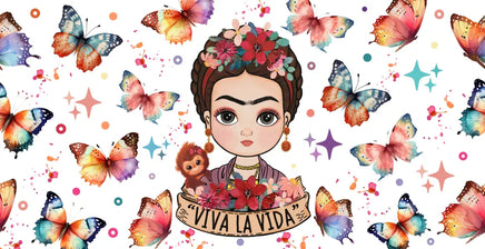 Frida Butterflies UV Wrap