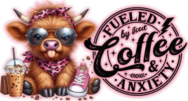Fueled By Coffee and Anxiety UV Wrap