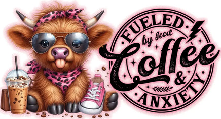 Fueled By Coffee and Anxiety UV Wrap