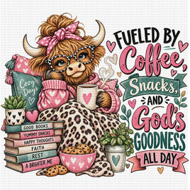 Fueled by coffee snacks and God’s goodness