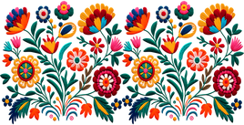 Embroidery talavera UV DTF