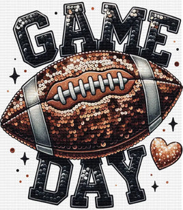 Gameday Football Sequin