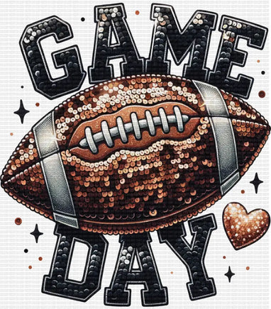 Gameday Football Sequin