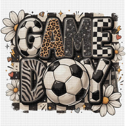 Gameday soccer daisies