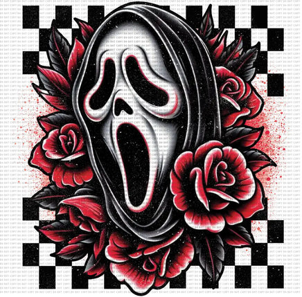 Ghost Face Roses