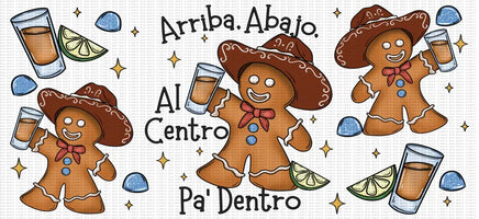 Gingerbread Borracho UV Wrap