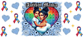 Girl Autism Mama UV Wrap