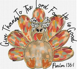 Give Thanks To The Lord Turkey