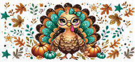 Glitter Turkey UV Wrap