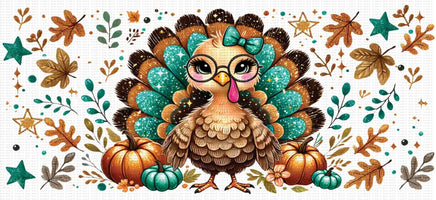 Glitter Turkey UV Wrap
