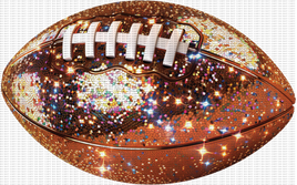 Glitter football