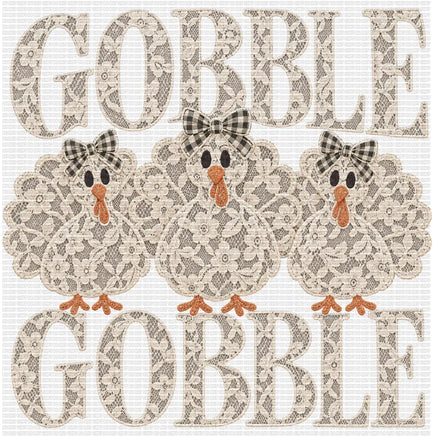Gobble Gobble Lace