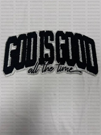 God is good black patch