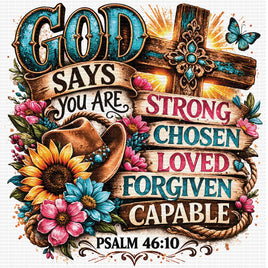 God Says You Are Strong
