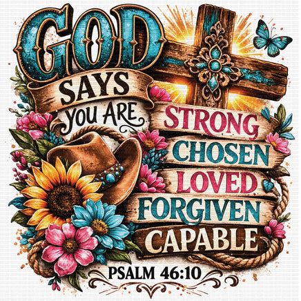 God Says You Are Strong