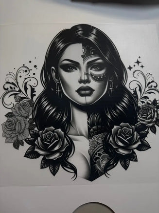 Half Chicana Half Catrina DD - ADULT