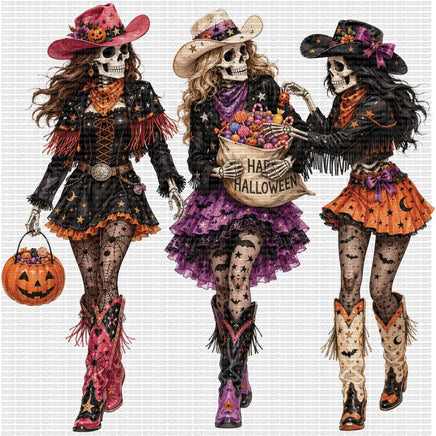 Halloween Cowgirls