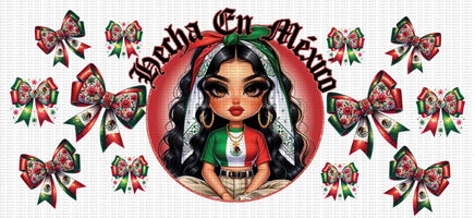Hecha En Mexico Chicana UV Wrap