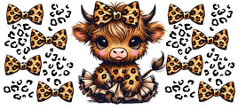 Highland Cow Tutu UV Wrap