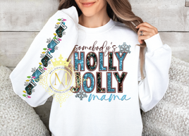 Holly Jolly mama Crew neck