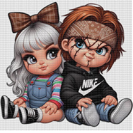 Horror couple