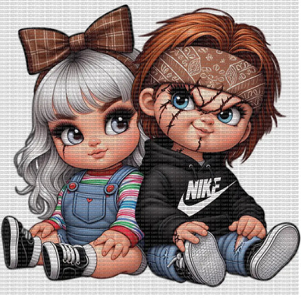 Horror couple