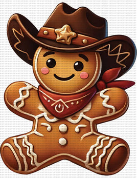 Howdy Christmas Gingerbread