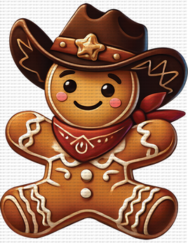 Howdy Christmas Gingerbread