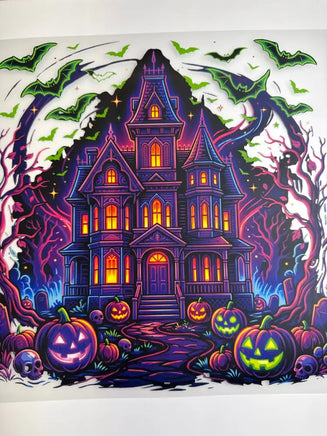 Hunted house green bats DD