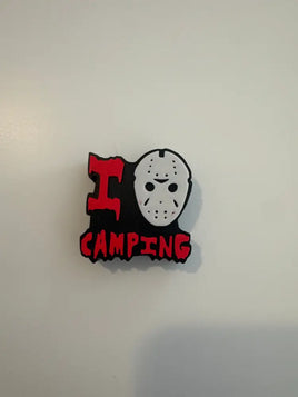 I love Camping Straw topper