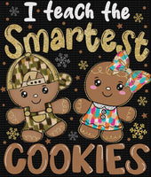 I teach the smartest cookies - Youth 8 in / DTF / white