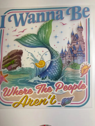 I want to be where the people aren’t DD